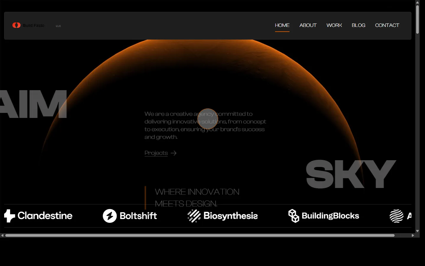 Agency Landing Page Demo